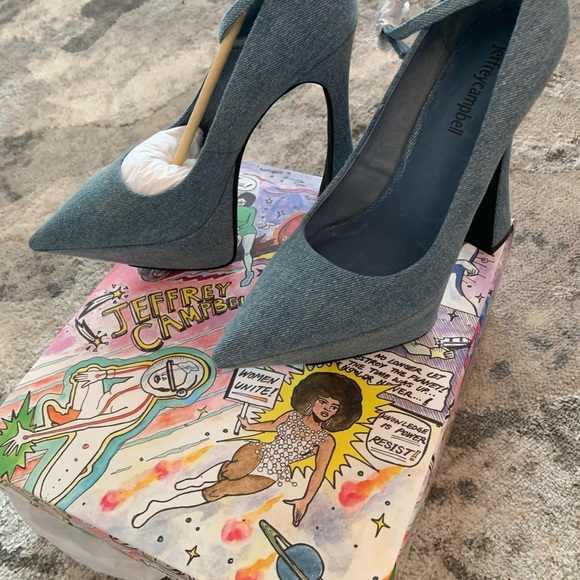 Jeffrey Campbell Denim Platform - Picture 6 of 6